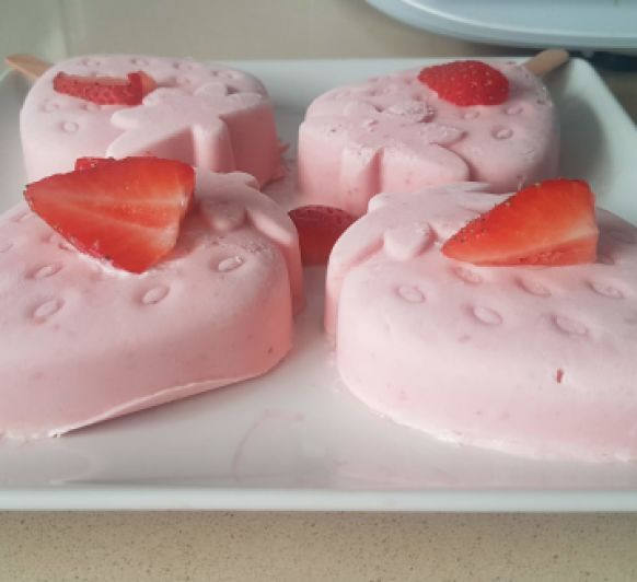 FRIGOPIE DE FRESA SALUDABLE EN Thermomix®
