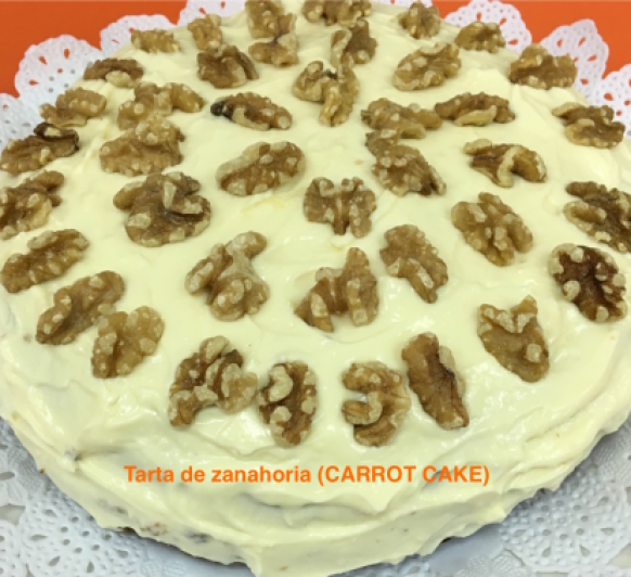 TARTA DE ZANAHORIAS (CARROT CAKE) con Thermomix® @