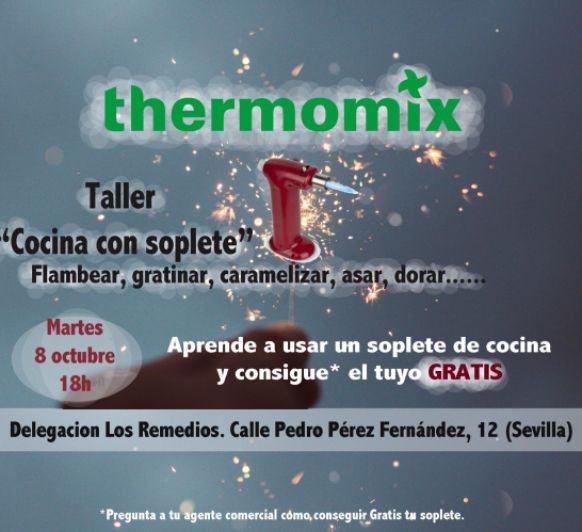 TALLER Thermomix® ESPECIAL CON SOPLETE