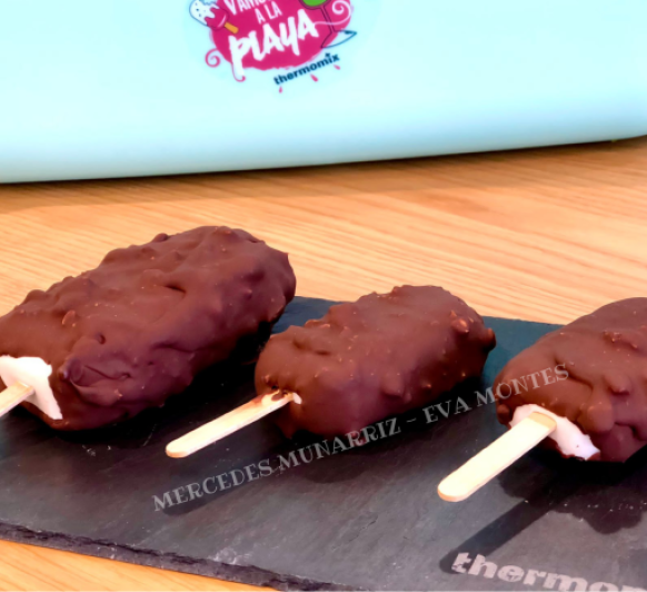 HELADO VEGANO MAGNUM CARAMELO CON Thermomix®