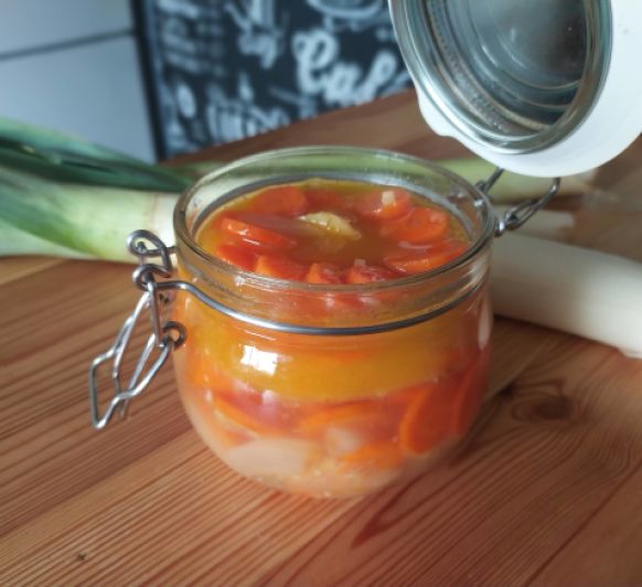 Un aperitivo muy original y ligero: Zanahorias agridulces en Thermomix