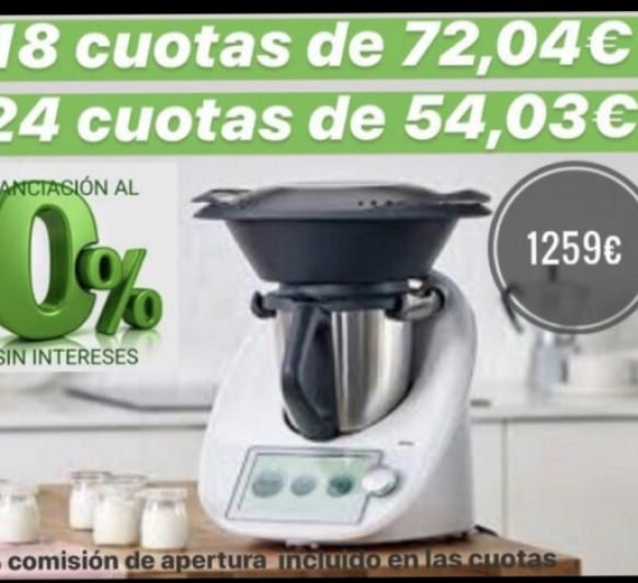 THERMOMIX TM 6 SIN INTERESES
