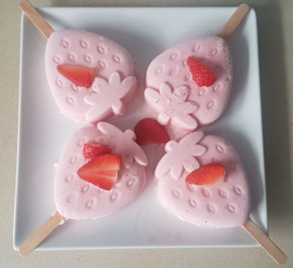 FRIGOFRESA CON FRESAS CONGELADAS