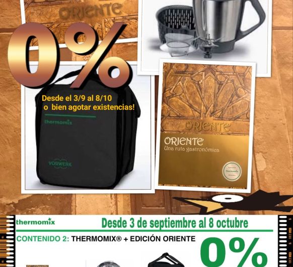 Promoción Thermomix® 0% de interés